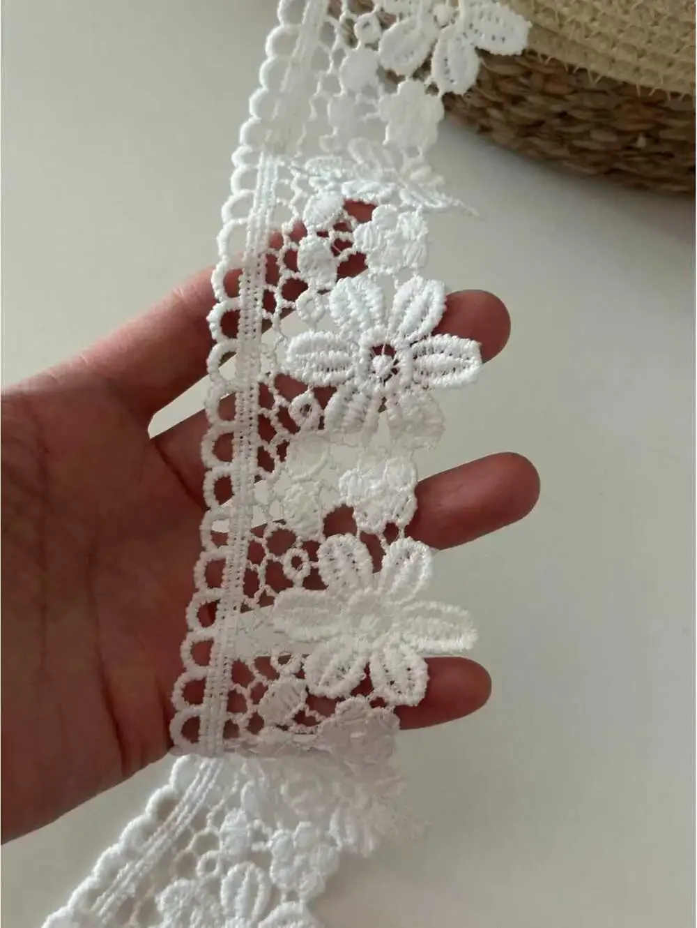10yds Texas Chrisom Lace - TX Local Stock ready to ship. Retail & Wholesale